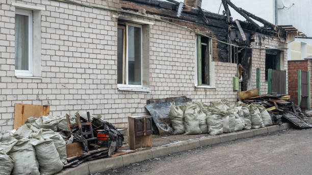 Professional Smoke Damage Removal technician working in Frisco, TX